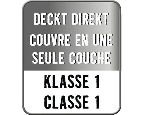 Couvre directement, couvre en une seule couche, classe 1