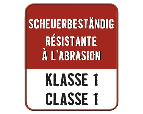 Résistance à l''abrasion Classe 1