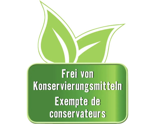 Sans conservateurs sceau