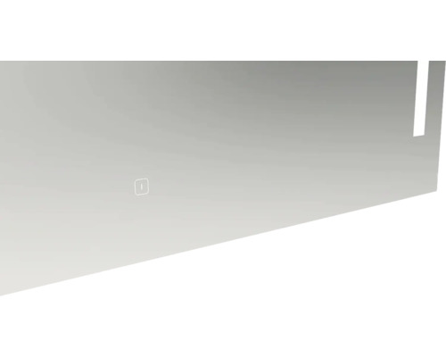 Miroir de salle de bain rectangulaire avec interrupteur à capteur