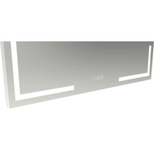 Miroir rectangulaire avec éclairage LED