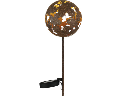 Solarlampe mit Kugelform für den Garten
