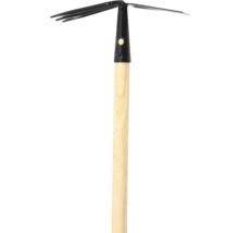 Houe de jardin avec manche en bois