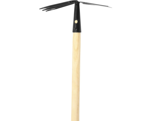 Houe de jardin avec manche en bois