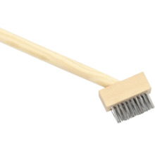 Drahtbürste mit Holzgriff