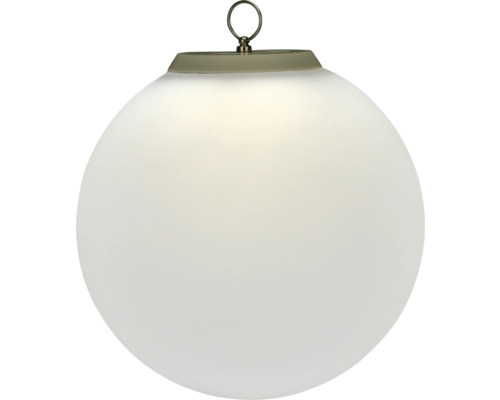 Boule ronde et lumineuse comme décoration ou lampe