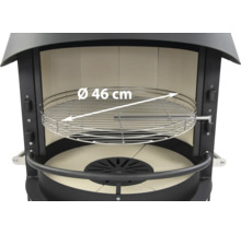 Cheminée barbecue d''un diamètre de 46 centimètres