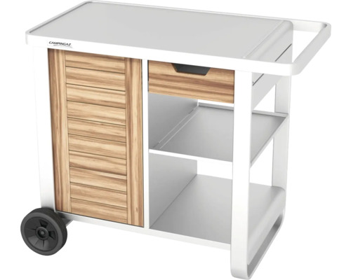 Campingaz Grillwagen mit Schrank, Schublade und Ablageflächen
