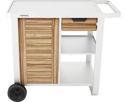 Campingaz Grillwagen mit Schrank, Schublade und Ablageflächen
