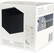 Solarlarmpe Wandlampe Cube 5W 700 lm