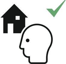 Symbol für durchdachte Hausplanung