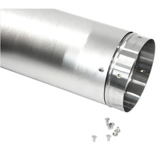 Tube en acier inoxydable avec vis pour les systèmes de tuyaux de poêle