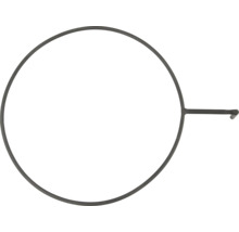 Poignée de panier à feu rond