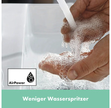 hansgrohe Waschtischarmatur VERNIS SHAPE 70 CoolStart schwarz matt mit Zugstangen-Ablaufgarnitur 71593670