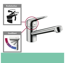 Einhandmischer mit EcoSelection und CoolStart Funktion