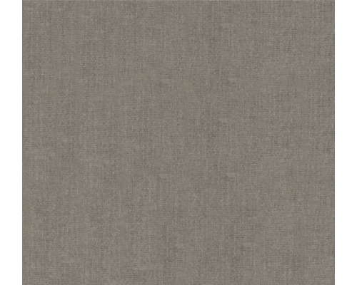 Papier peint intissé 85739 Natural Opulence by Felix Diener Uni aspect textile marron Gros plan d''un tissu d''ameublement gris avec une structure textile