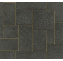 Muster aus quadratischen Fliesen mit Holzoptik