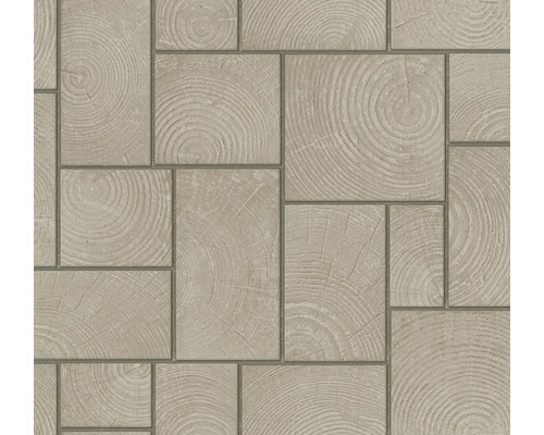 Motif de carreaux avec grain de bois