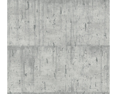 Papier peint intissé 85752 Natural Opulence by Felix Diener aspect pierre gris argent Papier peint avec structure en béton