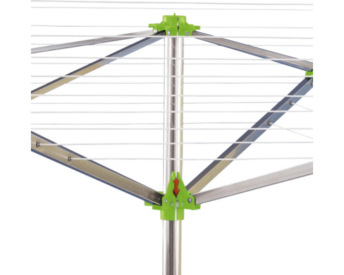 Drehflügelwäscheständer für den Garten