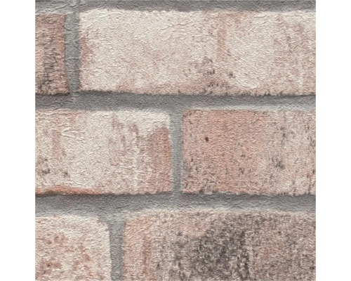 Gros plan d''un papier peint aspect brique