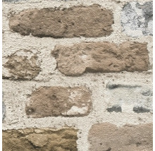 Gros plan d''un papier peint à motif de briques