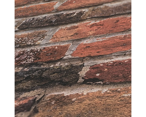 Gros plan d''un mur de briques avec des briques et des joints irréguliers