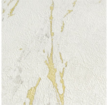 Gros plan d''un papier peint blanc avec un motif en marbre