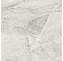 Gros plan d''un papier peint blanc avec motif de pierre