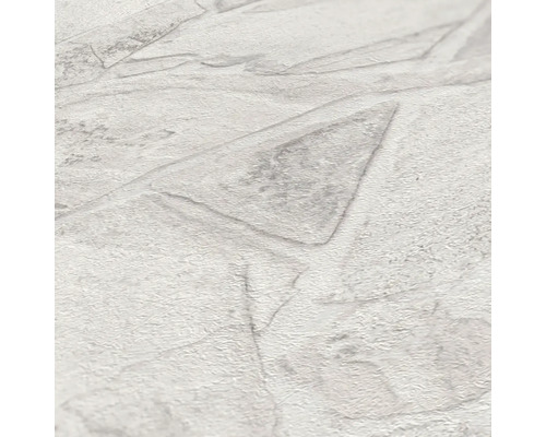 Gros plan d''un papier peint blanc avec motif de pierre