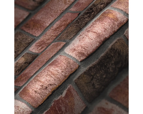 Vue détaillée d''un papier peint en briques