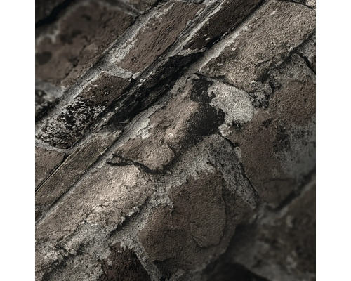 Gros plan d''un papier peint en briques