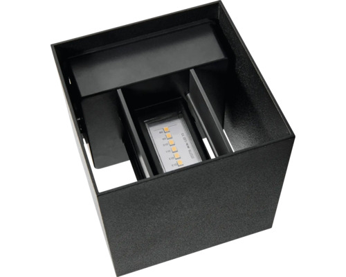 Applique murale LED noire