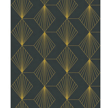 Tapete mit geometrischem Fächerdesign