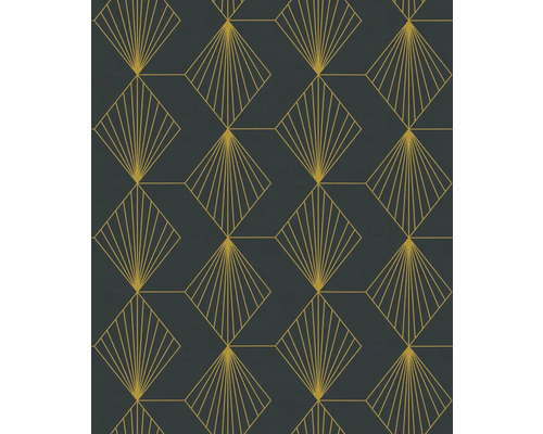 Tapete mit geometrischem Fächerdesign