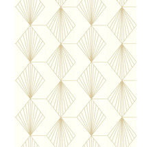 Tapete mit geometrischem Fächerlinienmuster