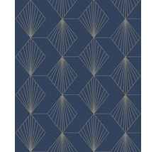 Tapete mit geometrischem Fächer-Muster