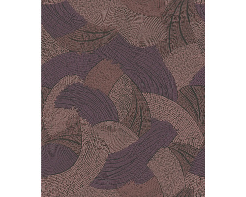 Tapete mit abstraktem Muster aus Halbkreisen