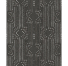 Tapete mit grafischem Schlaufendesign