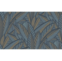 Tapete mit grafischem Blätterdesign