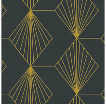 Tapete mit geometrischem Fächerdesign