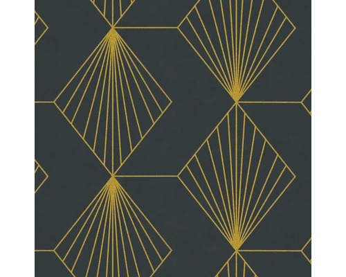 Tapete mit geometrischem Fächerdesign