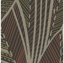 Nahaufnahme einer Tapete mit abstraktem geometrischen Muster