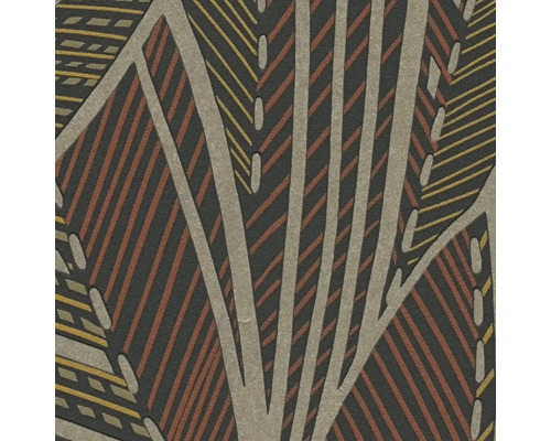 Nahaufnahme einer Tapete mit abstraktem geometrischen Muster