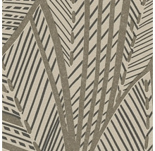 Detailansicht einer strukturierten Tapete mit geometrischem Muster