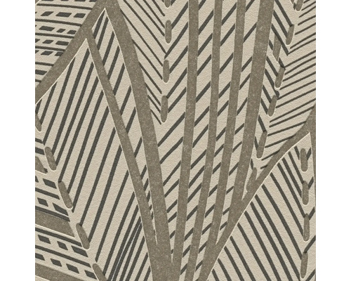 Detailansicht einer strukturierten Tapete mit geometrischem Muster