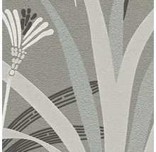 Nahaufnahme einer Tapete mit abstraktem floralem Muster