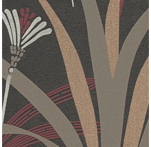 Nahaufnahme einer Tapete mit floralem Muster