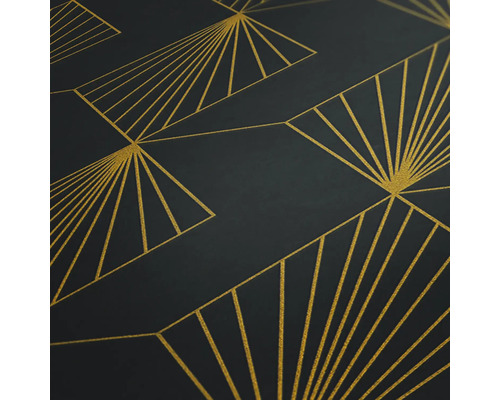 Detailansicht einer Tapete mit geometrischem Muster