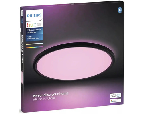 Verpackung einer Philips Hue Teto LED Deckenleuchte mit Bluetooth Funktion